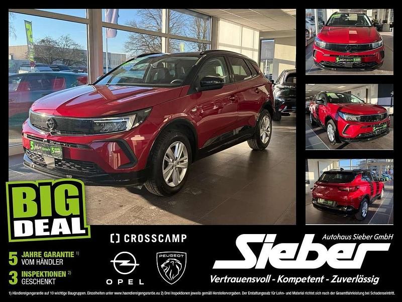 Gebraucht Opel Grandland X GS Line 131 PS (96 kW) 2022 Rubin rot SUV