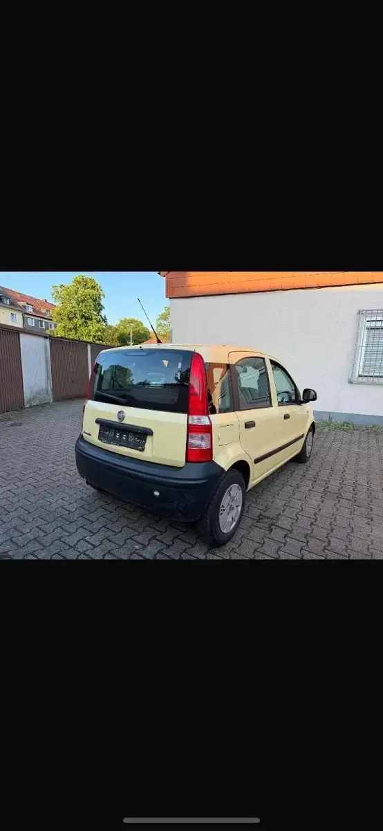 Gebraucht Fiat Panda 54 PS (39 kW) 2010 Gelb Kleinwagen