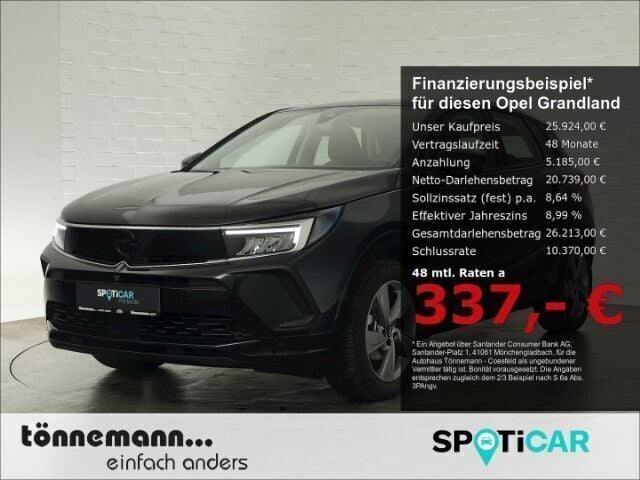 Schwarz Gebraucht 2024 Opel Grandland X SUV | 25.924 € (Guter Preis) - Bild 1/2