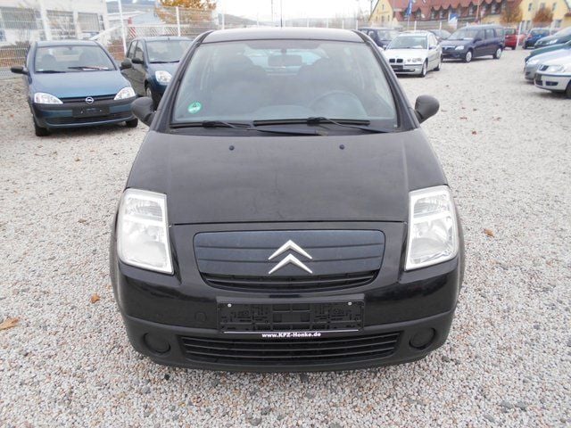 Gebraucht Citroën C2 Advance 60 PS (44 kW) 2007 Schwarz Kleinwagen