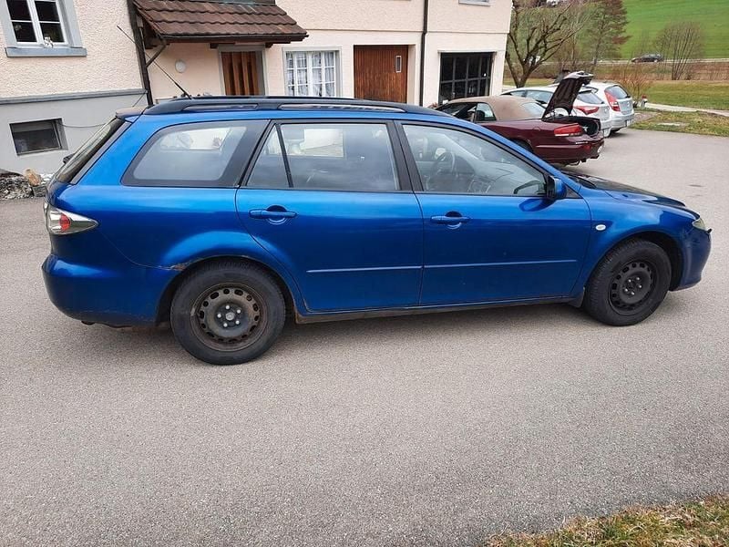 Gebraucht Mazda 6 Dynamic 166 PS (122 kW) 2005 Blau Kombi