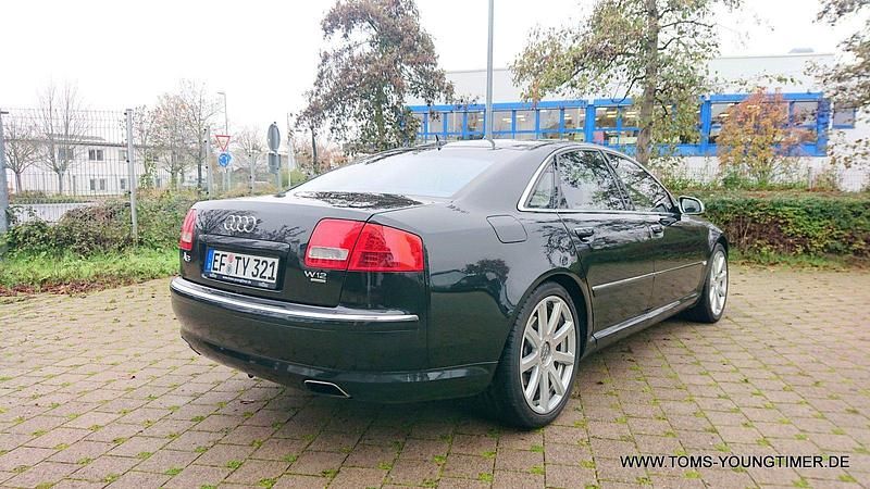Gebraucht Audi A8 Sport 450 PS (330 kW) 2004 Ebonyschwarz perleffekt Limousine