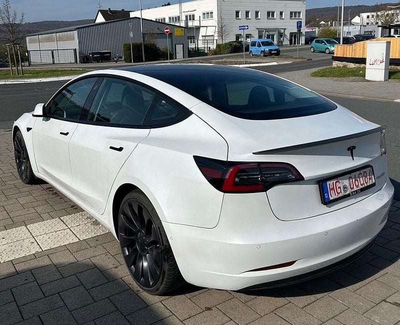 Gebraucht Tesla Model 3 Performance 377 kW (513 PS) 2021 Weiß Limousine