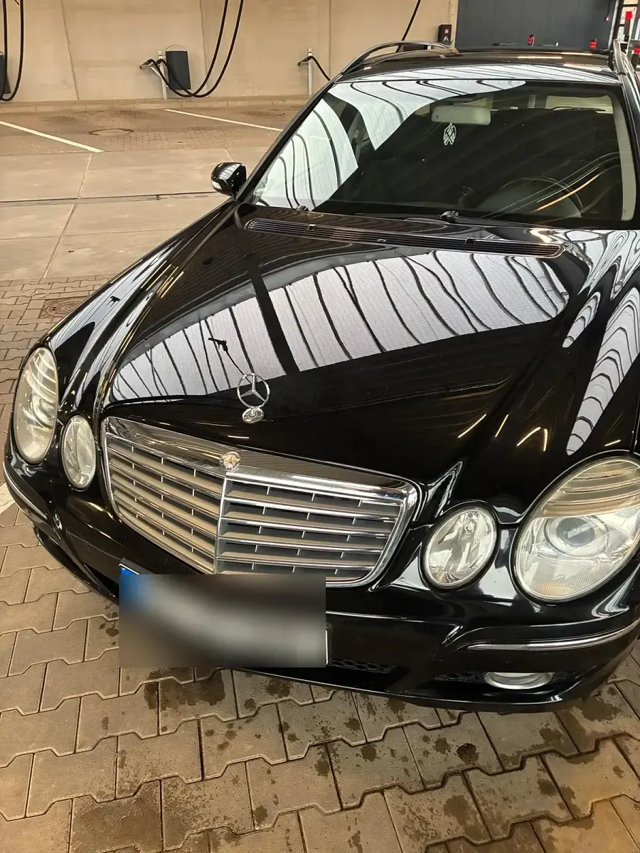 Brugt Mercedes E320 2007 Sort Stationcar