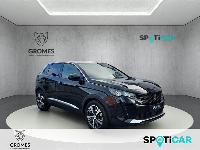 Schwarz perla nera Gebraucht 2023 Peugeot 3008 Allure SUV | 29.990 € (Teuer) - Bild 1/4