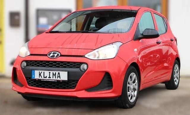 Tomato red / sol Gebraucht 2020 Hyundai i10 Select Kleinwagen | 7.990 € (Guter Preis) - Bild 1/4