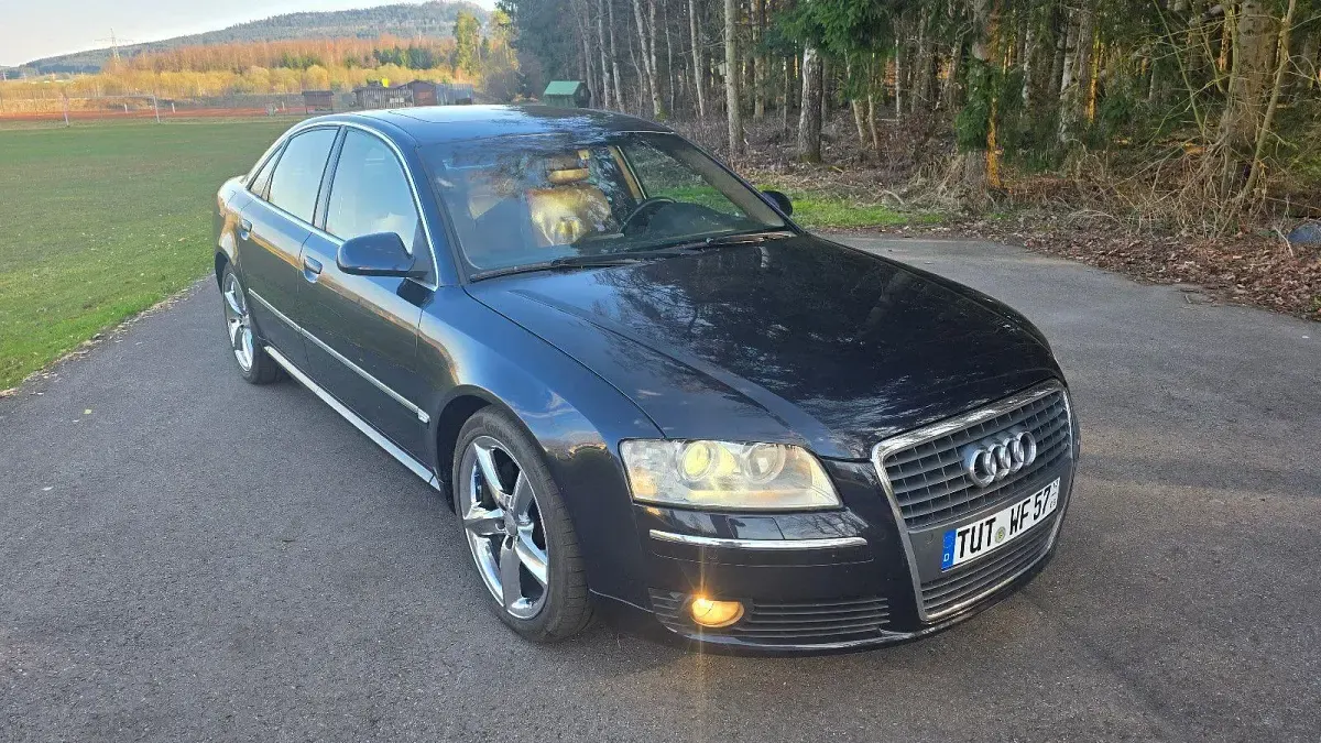 Gebraucht Audi A8 Sport 232 PS (170 kW) 2007 Schwarz Limousine