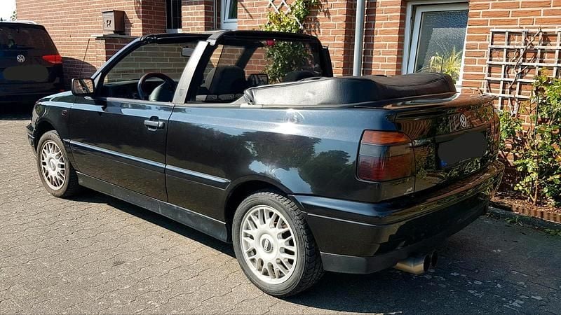 Schwarz Gebraucht 1997 VW Golf Cabriolet Cabrio | 1.250 € (Superpreis) - Bild 1/4