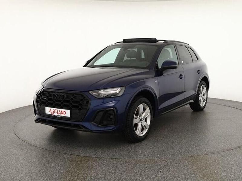 Blau Gebraucht 2023 Audi Q5 S-Line SUV | 40.490 € (Fairer Preis) - Bild 1/4