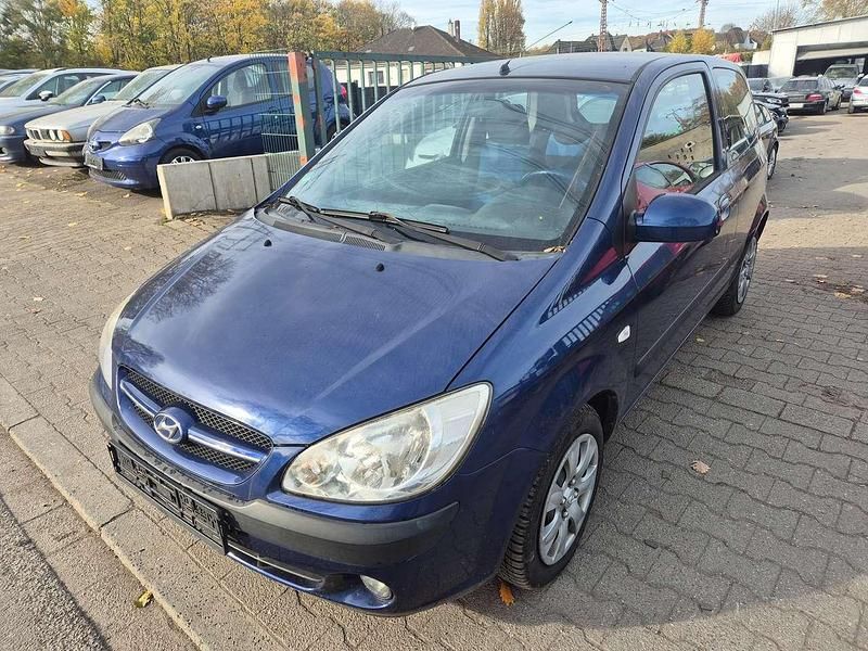 Blue onyx Gebraucht 2007 Hyundai Getz Kleinwagen | 1.599 € (Fairer Preis) - Bild 1/4