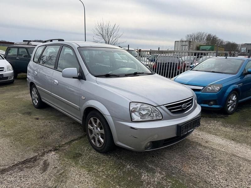 Gebraucht Kia Carens EX 139 PS (102 kW) 2006 Silber Van / Kleinbus