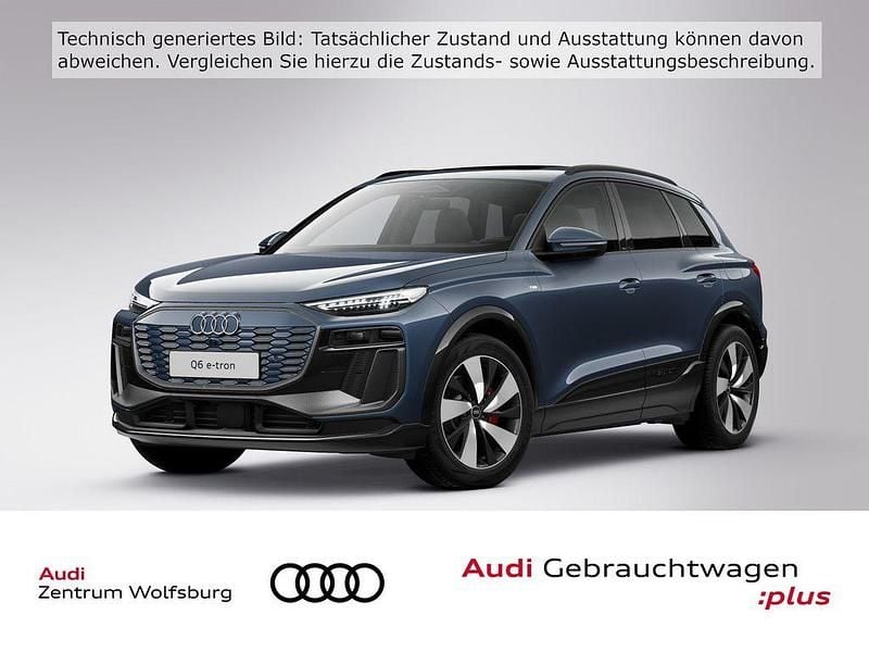 Plasmablau metallic Gebraucht 2025 Audi Q6 e-tron Sport SUV | 69.690 € (Superpreis) - Bild 1/3