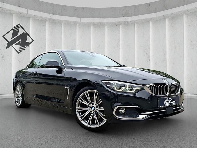 Schwarz Gebraucht 2019 BMW 430 Cabriolet Luxury Line Cabrio | 37.300 € (Etwas zu teuer) - Bild 1/4