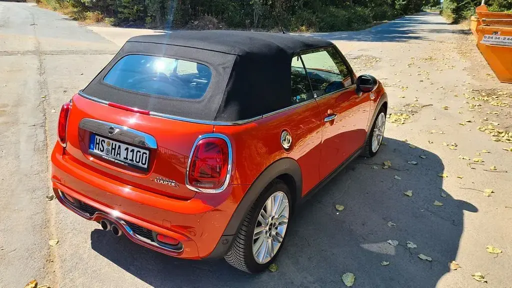 Gebraucht Mini Cooper S Cabriolet 192 PS (141 kW) 2018 Orange Cabrio