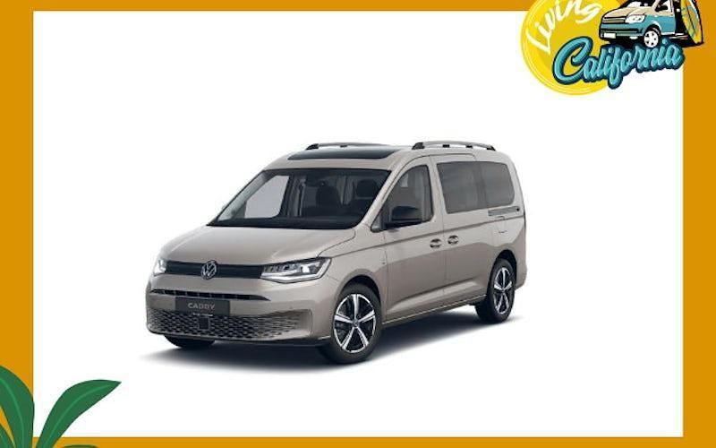 Beige Neu 2025 VW Caddy Maxi California Van / Kleinbus | 62.183 € - Bild 1/4