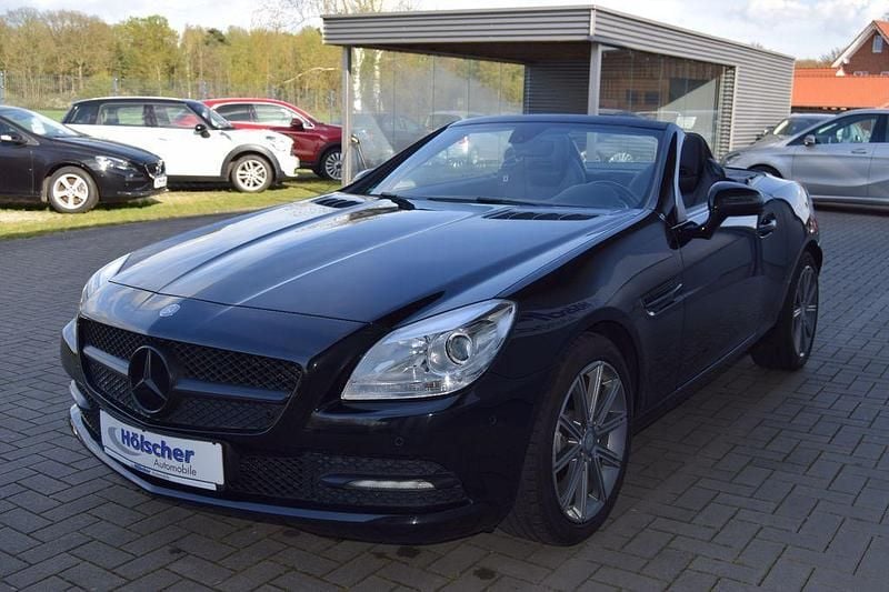 Brugt Mercedes SLK200 184 HK (135 kW) 2011 Sort Cabriolet