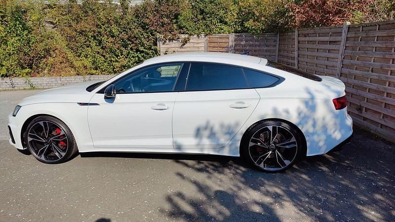 Gebraucht Audi A5 Sportback S-Line 265 PS (194 kW) 2022 Weiß Kleinwagen