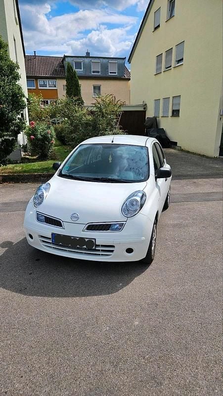 Weiß Gebraucht 2010 Nissan Micra Kleinwagen | 3.490 € (Guter Preis) - Bild 1/4