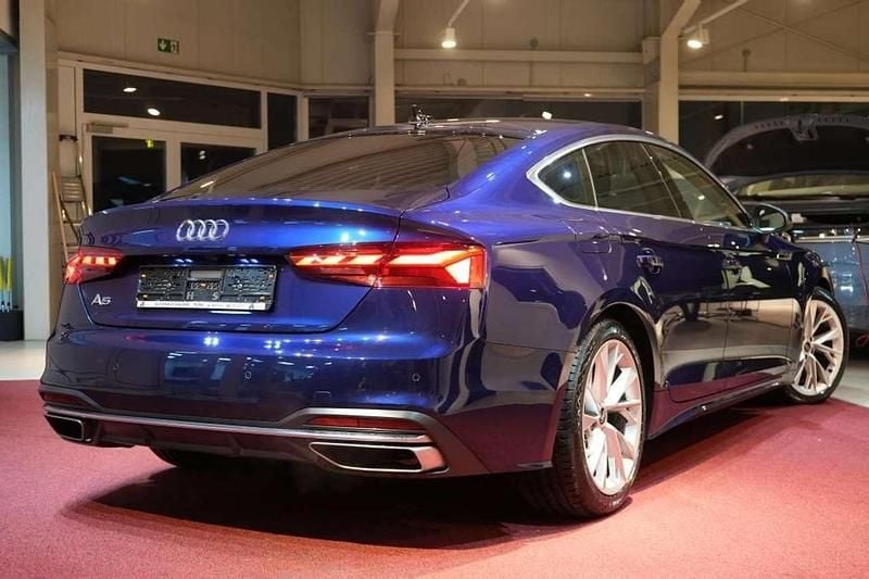 Gebraucht Audi A5 Advanced Plus 204 PS (150 kW) 2023 Navarra blue metallic Coupé