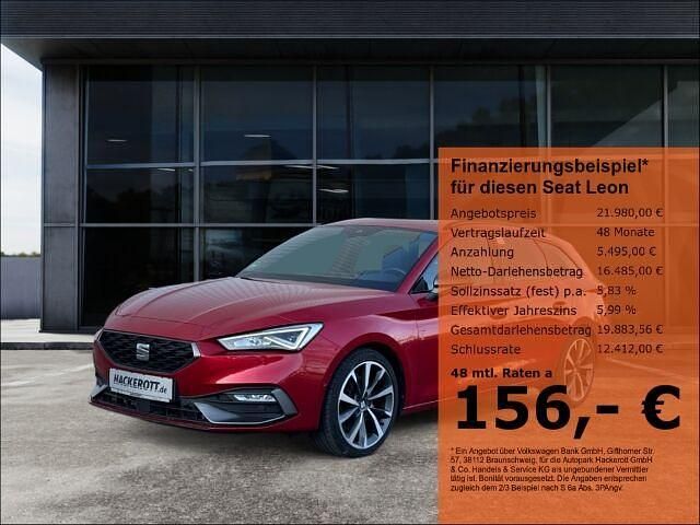 Rot Gebraucht 2021 Seat Leon FR Kombi | 21.980 € (Fairer Preis) - Bild 1/2