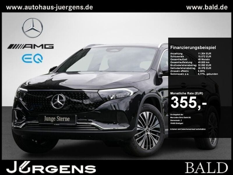 Gebraucht Mercedes EQA300 Progressive 167 kW (228 PS) 2024 Schwarz metalliclack kosmosschwarz SUV