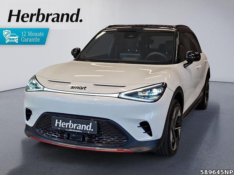 Digital white metallic Gebraucht 2023 Smart #1 Brabus SUV | 32.690 € (Guter Preis) - Bild 1/4