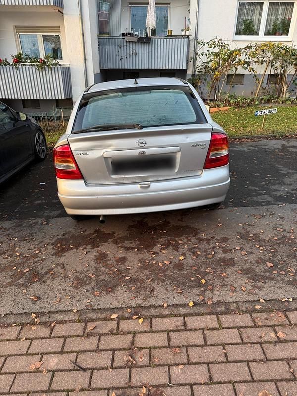 Gebraucht Opel Astra 101 PS (74 kW) 2001 Grau Kleinwagen