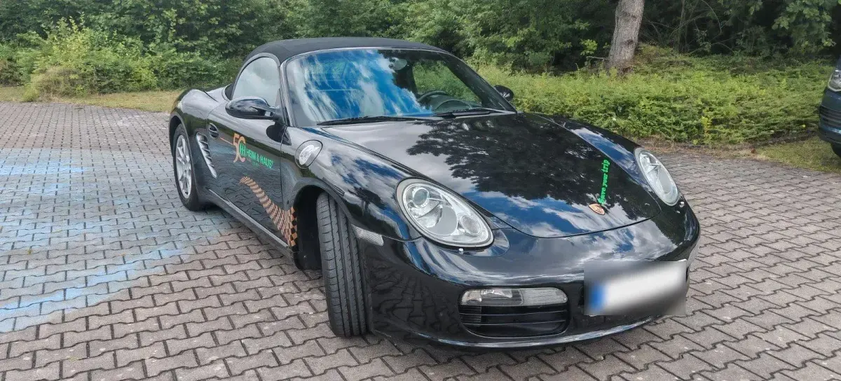 Gebraucht Porsche Boxster 245 PS (180 kW) 2007 Schwarz Cabrio