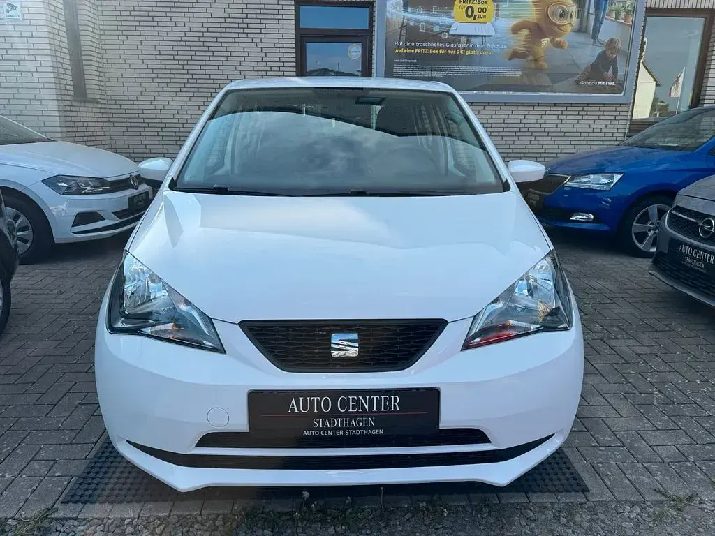Gebraucht Seat Mii Style 60 PS (44 kW) 2019 Weiß Kleinwagen