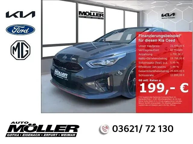 Gebraucht Kia Ceed GT GT 204 PS (150 kW) 2021 Limousine