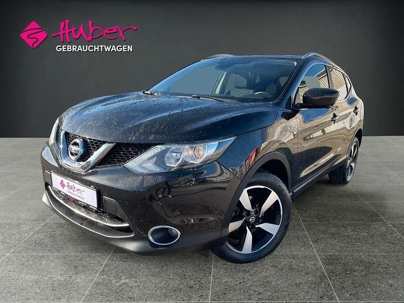 Black metallic (metallic) Gebraucht 2016 Nissan Qashqai N-Connecta SUV | 11.390 € (Fairer Preis) - Bild 1/4