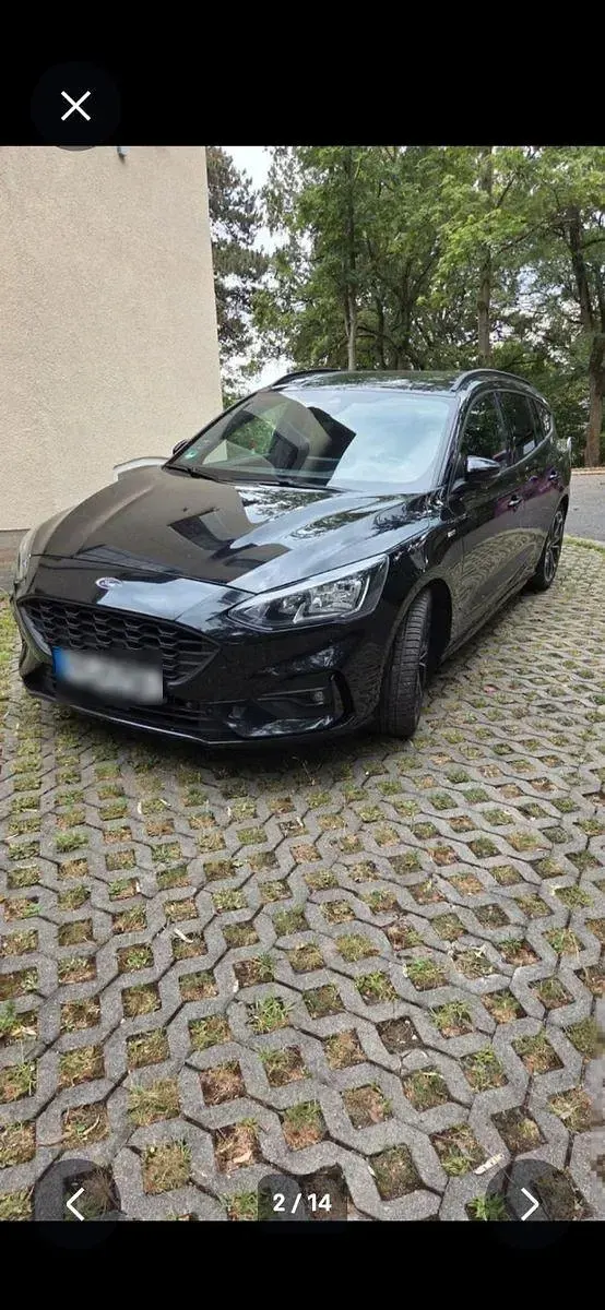 Gebraucht Ford Focus ST-Line X 120 PS (88 kW) 2021 Schwarz Kombi