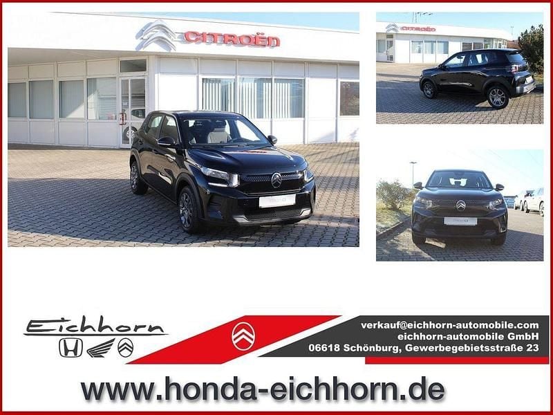Neu Citroën e-C3 83 kW (113 PS) 2025 Schwarz Limousine
