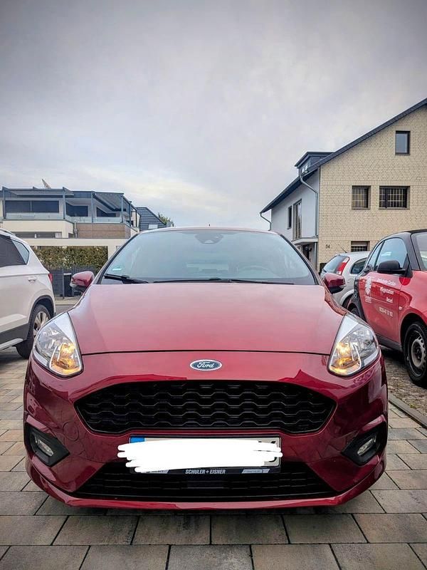 Gebraucht Ford Fiesta ST-Line 101 PS (74 kW) 2018 Rot Kleinwagen