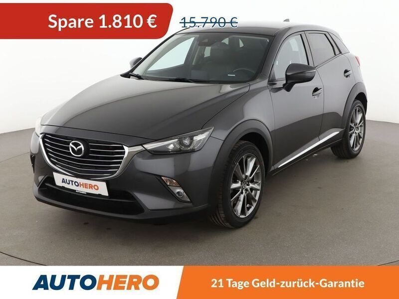 Grau Gebraucht 2017 Mazda CX-3 Kizoku Intense SUV | 13.980 € (Fairer Preis) - Bild 1/3