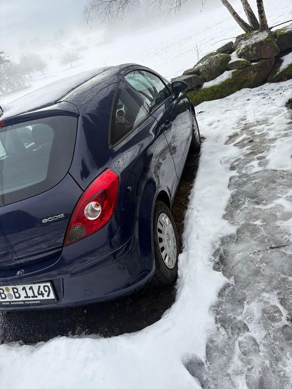 Gebraucht Opel Corsa Edition 69 PS (50 kW) 2009 Blau Limousine
