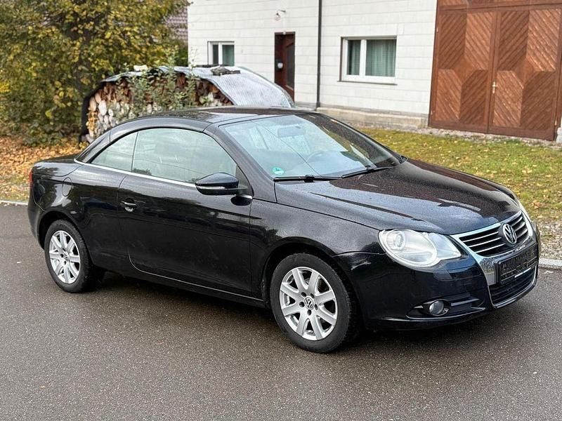 Schwarz Gebraucht 2009 VW Eos Cabrio | 1.999 € (Superpreis) - Bild 1/4
