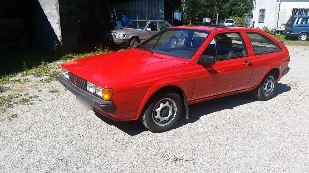 Używany VW Scirocco 70 KM (51 kW) 1981 Czerwony Coupe
