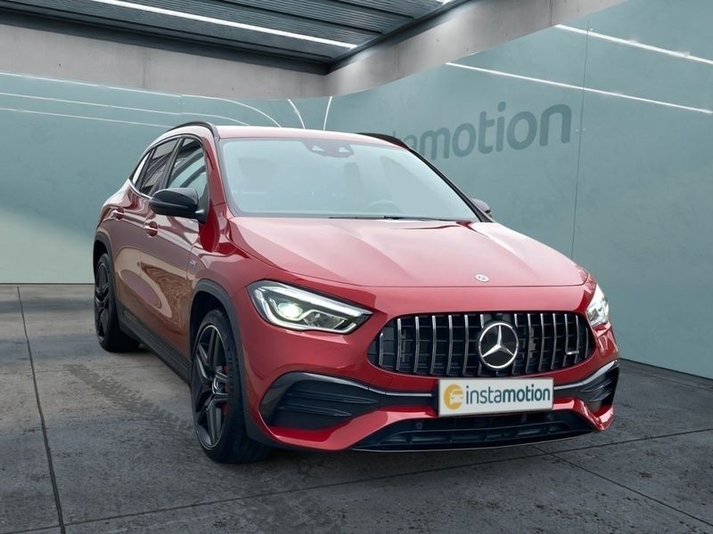 Rot Gebraucht 2022 Mercedes GLA35 AMG AMG SUV | 43.860 € (Guter Preis) - Bild 1/4
