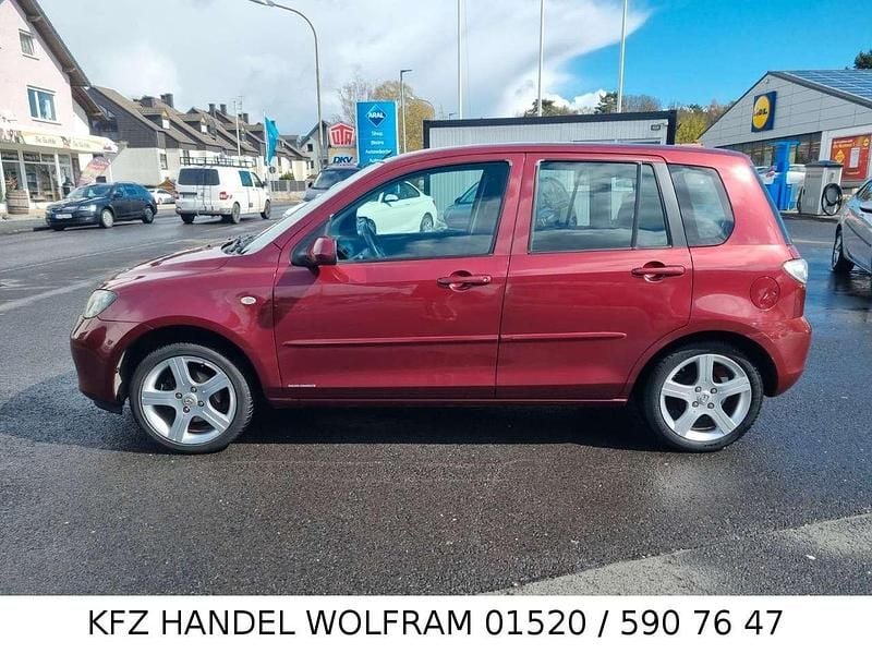 Gebraucht Mazda 2 Active 80 PS (58 kW) 2006 Rot Kleinwagen