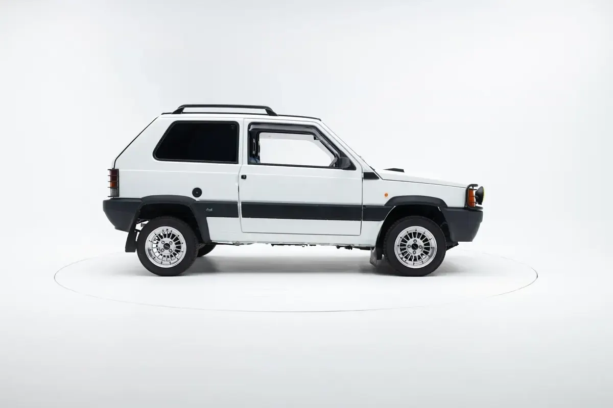 Gebraucht Fiat Panda 4x4 54 PS (39 kW) 1997 Weiß Kleinwagen