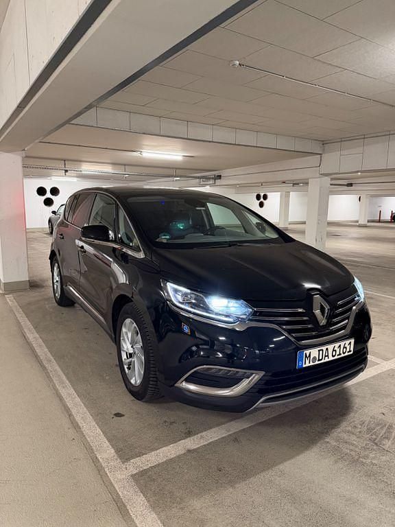 Gebraucht Renault Espace Life 160 PS (117 kW) 2016 Schwarz Van / Kleinbus
