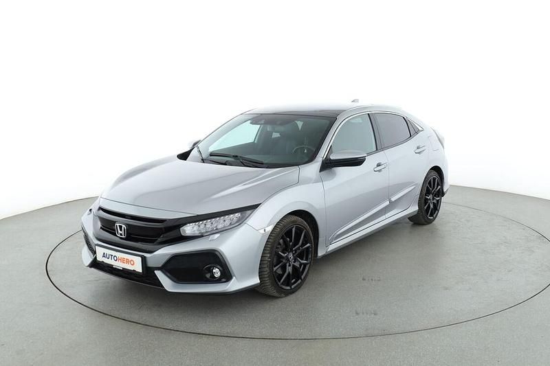 Grau Gebraucht 2018 Honda Civic Executive Limousine | 17.590 € (Fairer Preis) - Bild 1/3