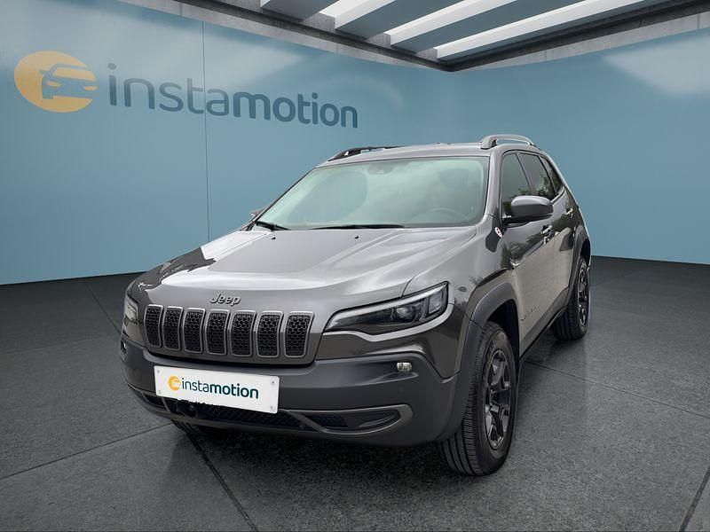 Grau Gebraucht 2020 Jeep Cherokee Trailhawk SUV | 26.699 € - Bild 1/4