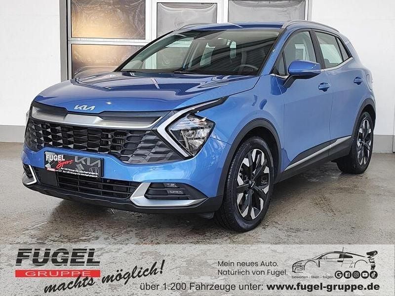 Blue flame met. Gebraucht 2022 Kia Sportage SUV | 25.898 € (Superpreis) - Bild 1/4