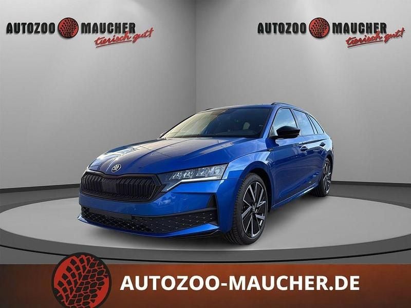 Raceblau metallic Neu 2025 Skoda Octavia SportLine Kombi | 35.990 € (Guter Preis) - Bild 1/4