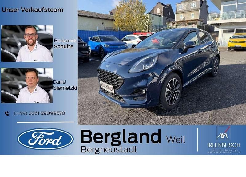 Gebraucht Ford Puma ST-Line 155 PS (114 kW) 2024 Lackierung solid "blazerblau" blau Coupé