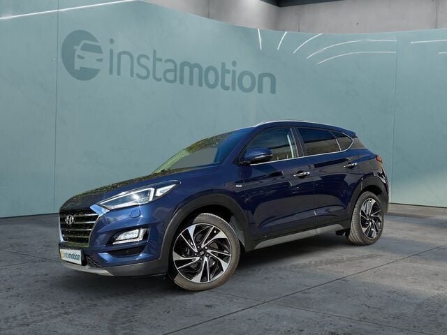 Gebraucht Hyundai Tucson Premium 185 PS (136 kW) 2020 Blau SUV