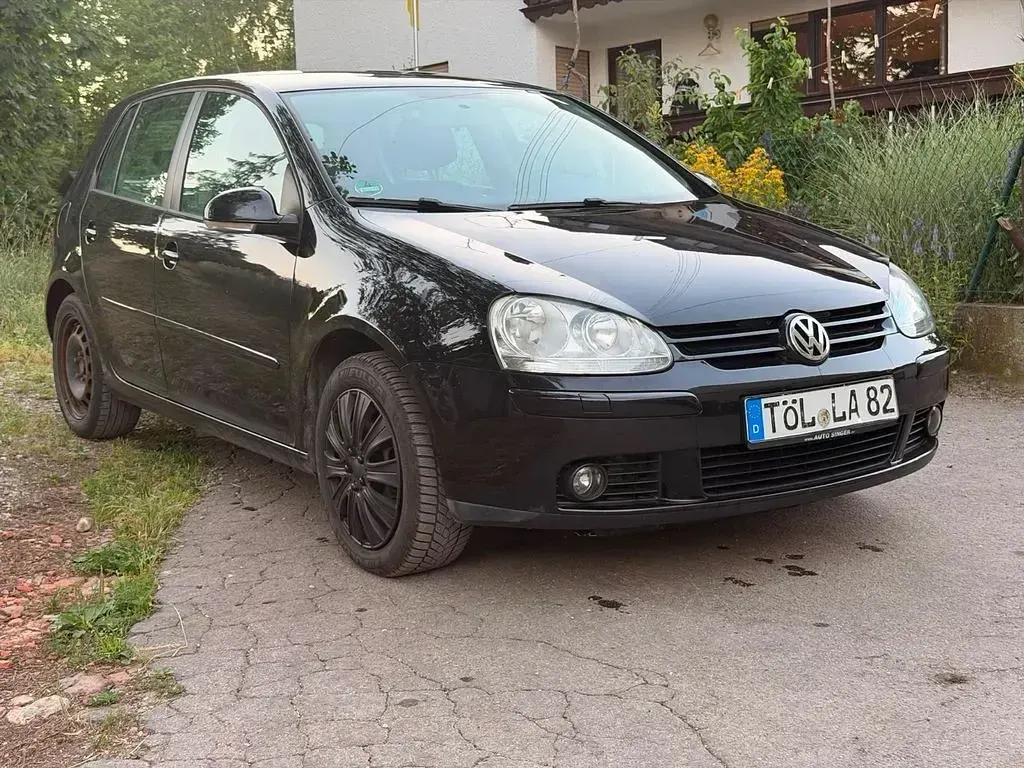 Gebraucht VW Golf V Comfortline 102 PS (75 kW) 2007 Schwarz Limousine