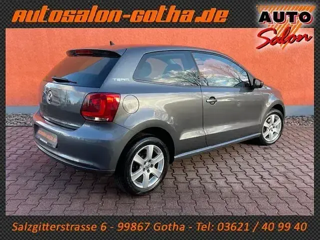 Gebraucht VW Polo Team 60 PS (44 kW) 2011 Grau Kleinwagen